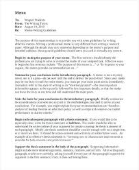 Employee Memo Template Sample Memo For Employees Misconduct Hr