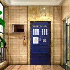 Blue Wall Decal Doctor Who Tardis Door