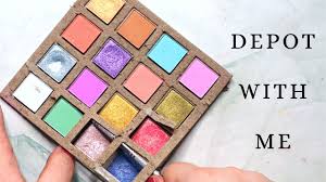 how to depot eyeshadow palettes