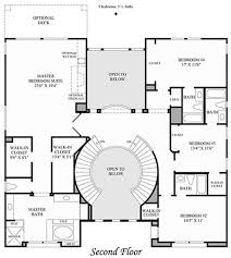 Double Staircase Foyer House Plans