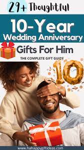 10th anniversary gift ideas for husband