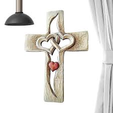 Carved Wooden Cross Wall Hangings