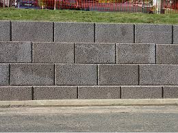 Mass Concrete Retaining Wall System