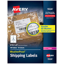 Amazon Com Avery Weatherproof Mailing Labels With Trueblock