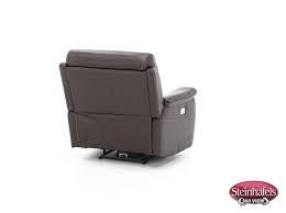 shane leather power headrest recliner