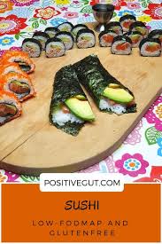 sushi low fodmap and gluten free