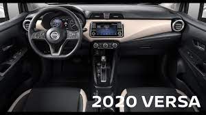 2020 nissan versa exterior and interior