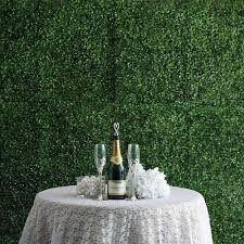 faux grass wall backdrop decoration