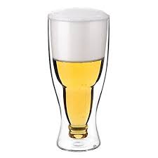 Cnglass Beer Glasses 13 5oz Double Wall