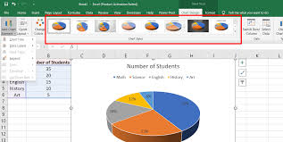 pie chart excel tutorial step by step