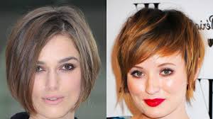 This pixie haircut is short near the forehead and longer at the base of the neck.the short crop of the hair doesn't reach the eye. 15 Best Trending Short Hairstyles For Chubby Faces Women Hairdo Hairstyle