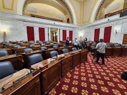 renovated house of delegates chamber