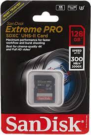The best value sd card money can buy in mid 2020 is the sandisk extreme pro uhs i 64gb. Amazon Com Sandisk Sdsdxpk 128g Ancinsandisk Extreme Pro Flash Memory Card 128 Gb Sdxc Uhs Ii Black Electronics
