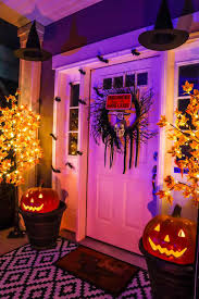 front porch for halloween on a budget
