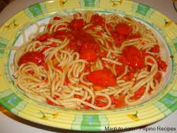 filipino recipe spaghetti and spaghetti