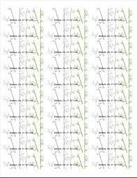 Return Address Labels Bamboo 30 Per Page Works With Avery