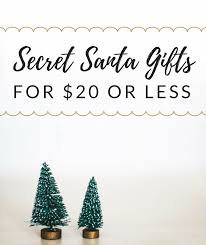 secret santa gift ideas for under 20