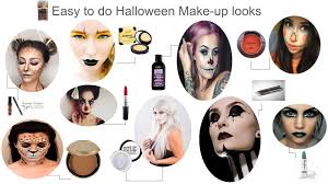 chic and easy halloween makeup to wow