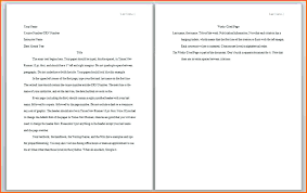 Format Related Post Sample Apa Style Paper Template Writing Example