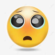 Pleading face anguished face confused face. Pleading Eyes Emoji In 3d Teary Pleading Pleading Eyes Png And Vector With Transparent Background For Free Download