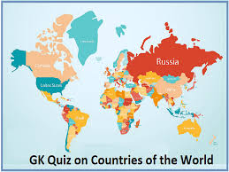 gk quiz on countries of the world