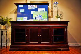 the tuscany tv lift cabinet activated