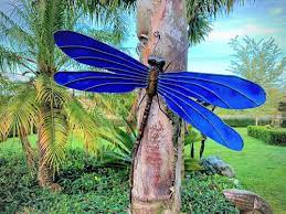 Metal Dragonfly Garden Artwork