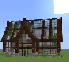 Simple Beautiful Green House Minecraft