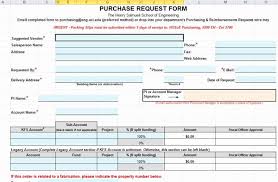 Purchase Requisition Forms Template Stanley Tretick