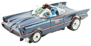 Amazon.com: Auto World x Premium Hobbies Blue Comic Book 1966 Batman  Batmobile HO Scale Slot Car CP7811 : Toys & Games