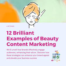 beauty content marketing