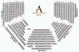 apollo theatre seating chart theatre