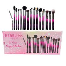 brush sets rebeluna cosmetics