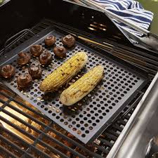 outset bbq non stick grill grid topper