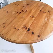 How To Paint Pine Furniture Pine Table