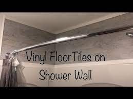 Vinyl Floor Tiles Above Tub Surround