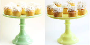 Milk Glass Cake Stand And 50 Gift Card