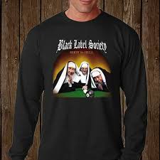 New Bls Black Label Society Shot To Hell Long Sleeve Black T Shirt Size S 3xl Ebay