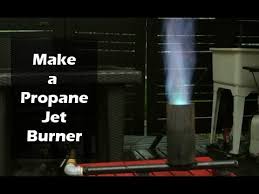 make a propane jet burner seafood