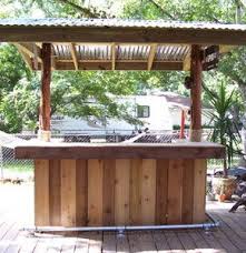 Maybe you would like to learn more about one of these? Diy Tiki Bar Gallery Diy Outdoor Bar Backyard Bar Diy Tiki Bar