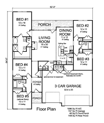 Car Garage Country Style House Plans