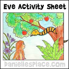 the garden of eden activity sheet