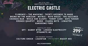 Castle, electric castle redefines the way people interact with a music festival, breaking the boundaries between electronic. Electric Castle 2019 Tickets Line Up Timetable Info