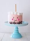 birthday cake bubble tea