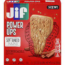 jiff power ups bars snickerdoodle