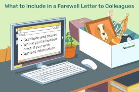 farewell letter sles and writing tips