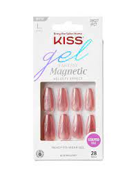 kiss nails gel fantasy magnetic nails