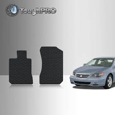 toughpro front mats black for acura rl