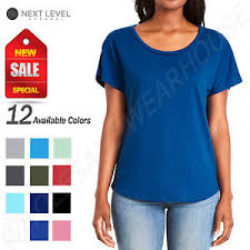 Details About Next Level Womens Relaxed Fit Ideal Dolman Sleeve S Xl T Shirt R 1560