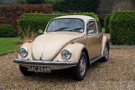 1974 volkswagen beetle by auction